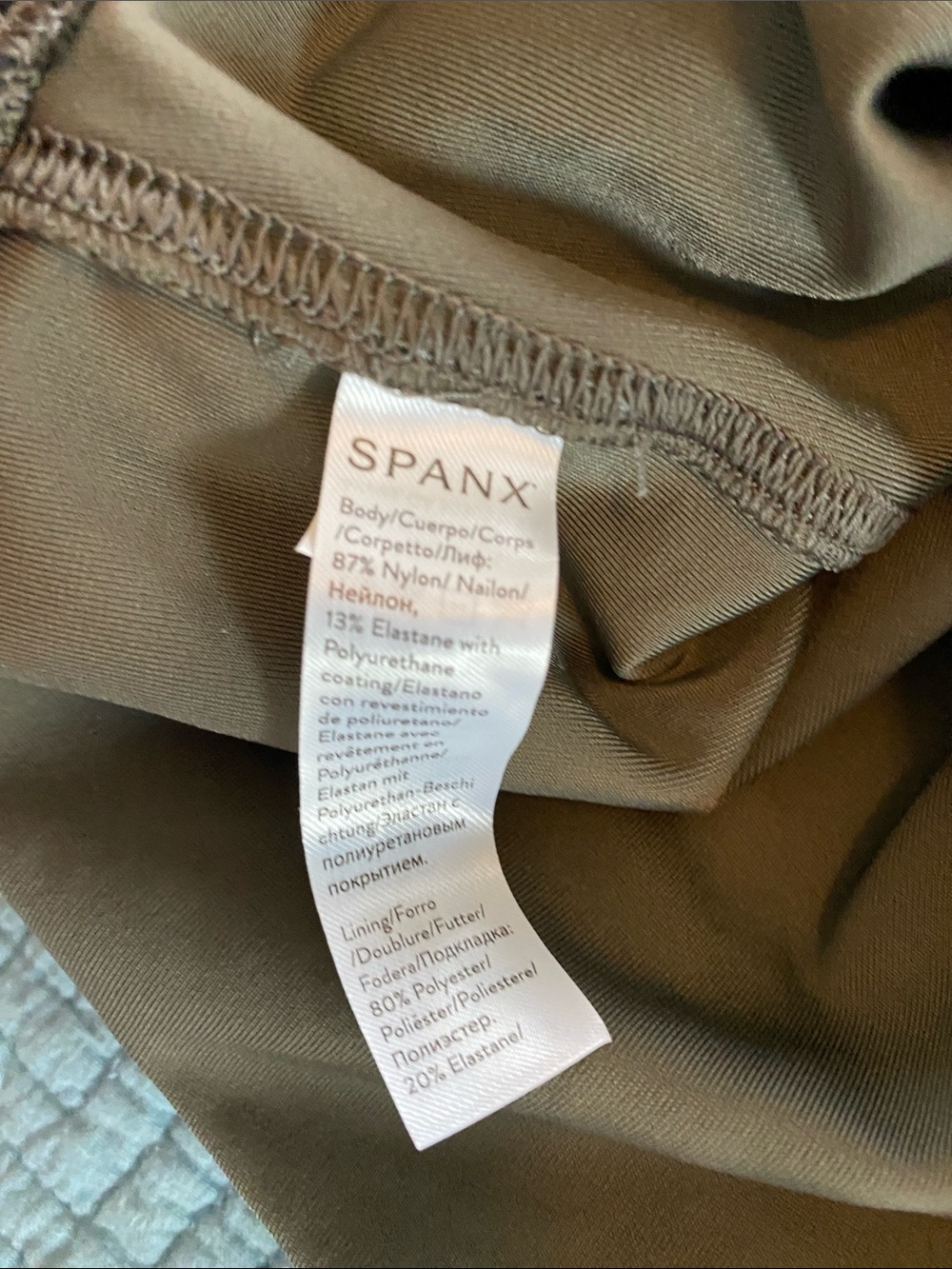 SPANX Faux Leather High-Waist Leggings - Picture 6 of 6